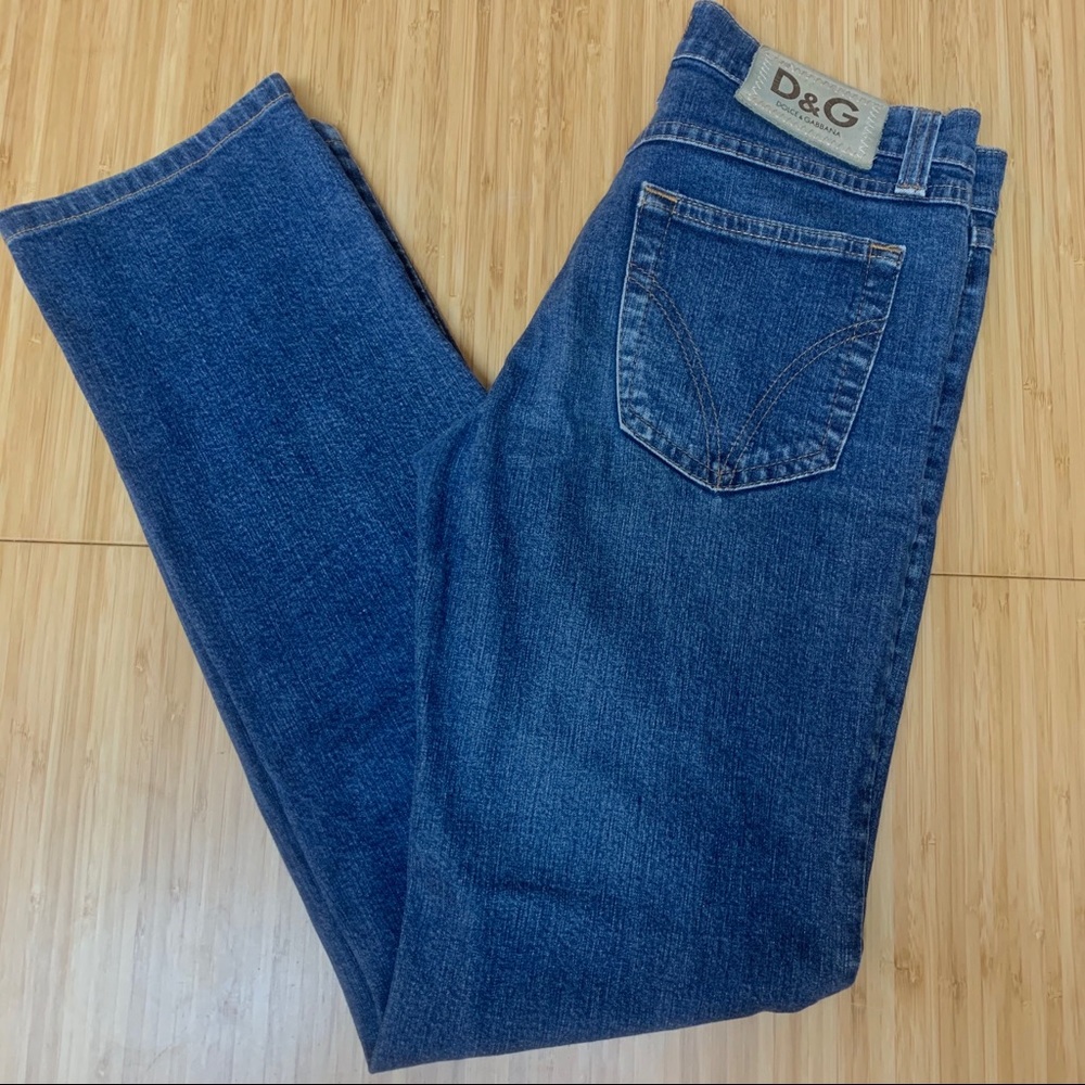 Dolce & Gabbana Straight Leg Jean
